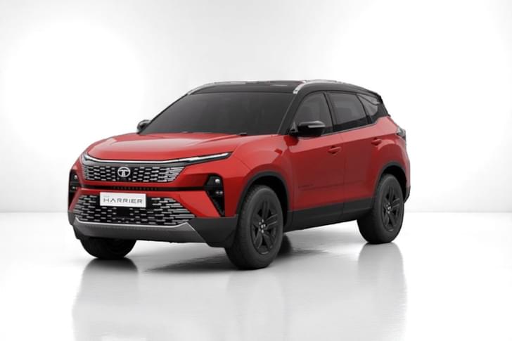 Tata Harrier Color Fearless Red